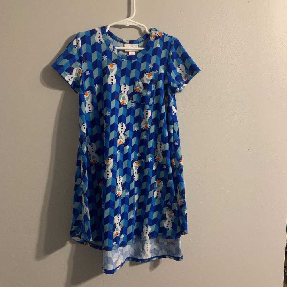 Lularoe Olaf scarlet dress